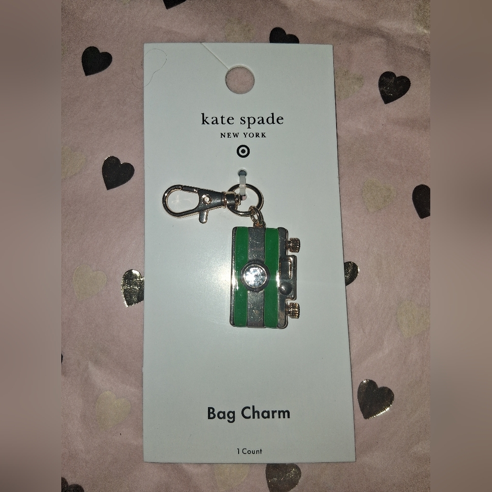 NWT Kate Spade x Target Camera Bag Charm Keychain